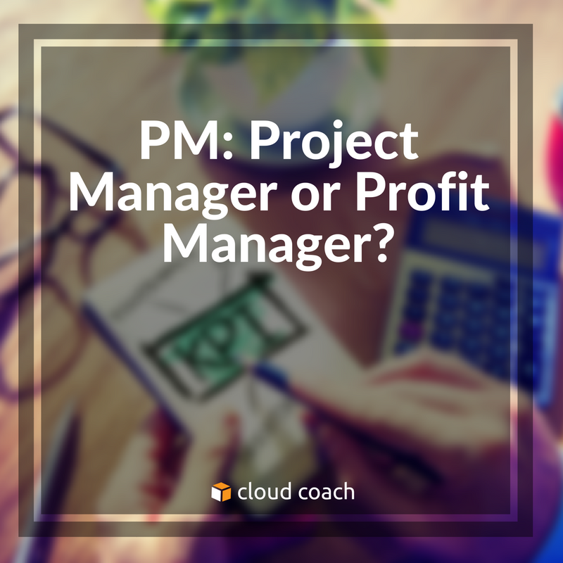 PM: Project Manager or Profit Manager?