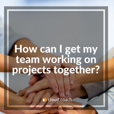 How can I get my team working on projects together?