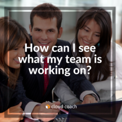How can I see what my team is working on?