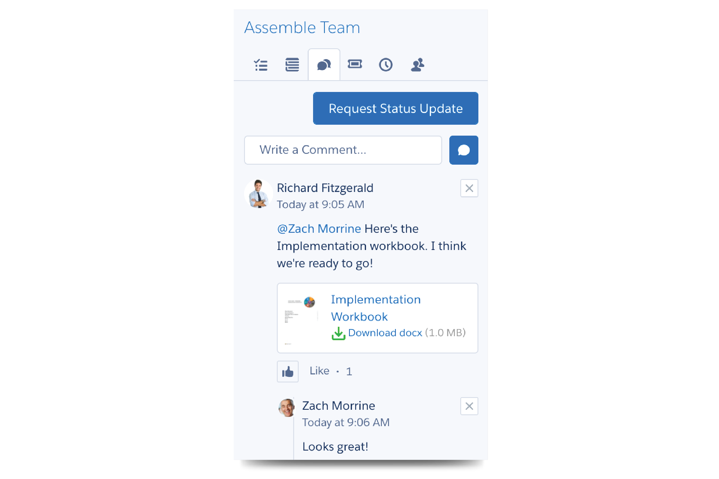 Collaborate in situ
