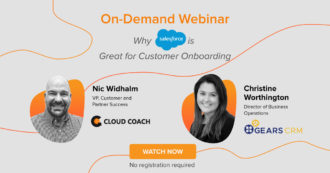 Why Salesforce is great for customer onboarding