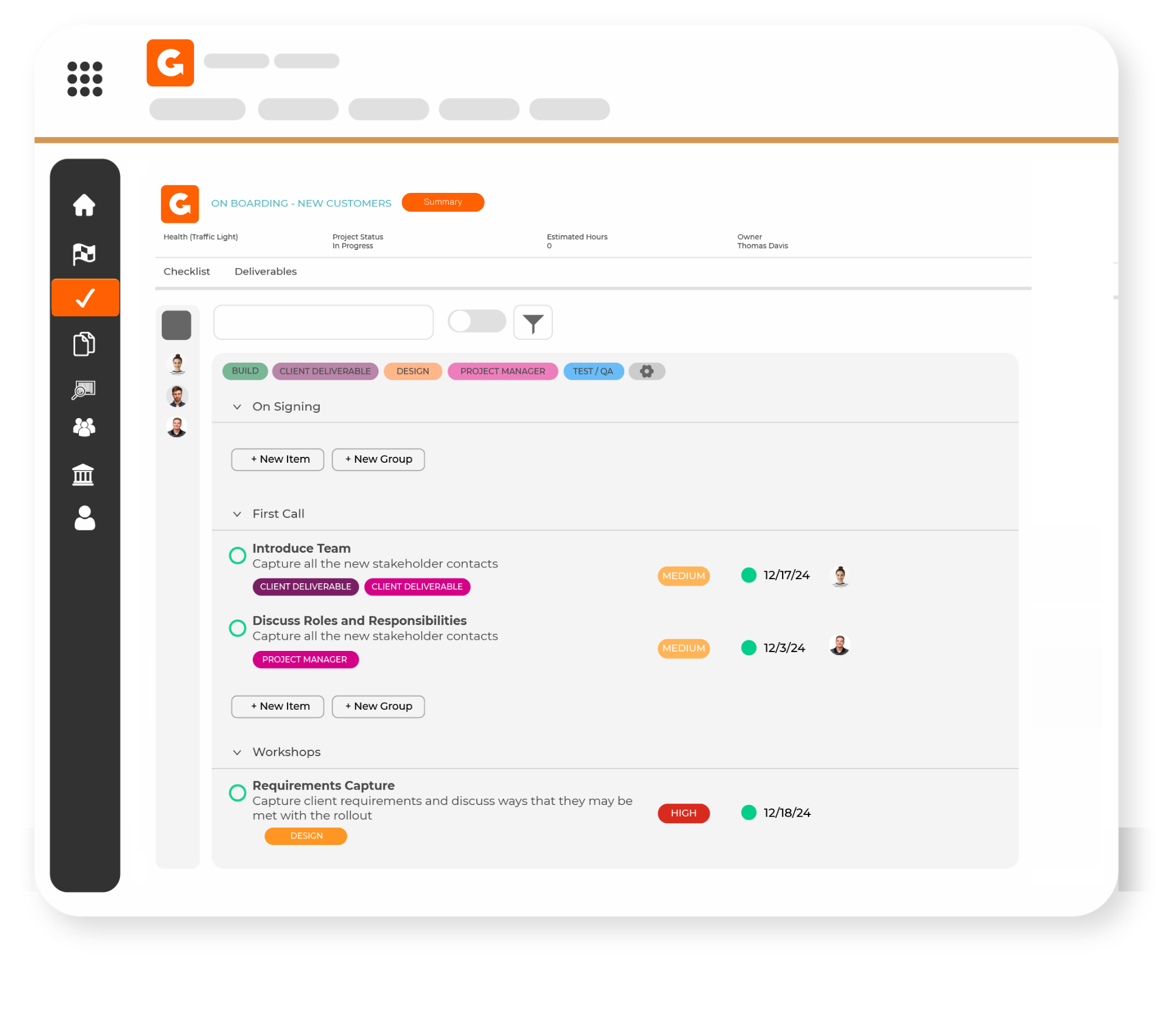Project Scheduling Your Way checklist