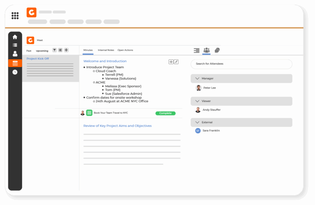 All Your Meetings in One Place